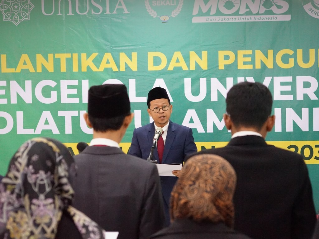 Pelantikan dan Pengukuhan Pengelola Universitas Nahdlatul Ulama Indonesia Masa Jabatan 2026–2030