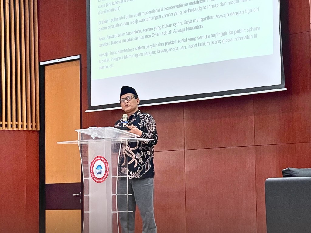 Ketua Senat Unusia Ahmad Suaedy Bahas Konfusianisme dan Aswaja Nusantara di UIN Jakarta