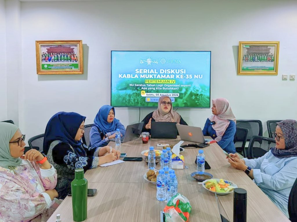 Unusia Gelar Diskusi Kabla Muktamar Ke-35 Bahas Transformasi NU di Abad Kedua
