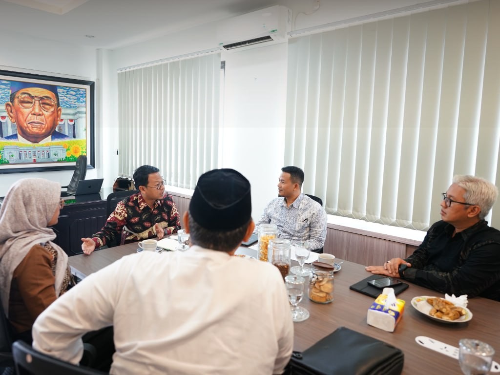 Unusia Bahas Sinergi Program Beasiswa Bersama YBM PLN dan BAZNAS