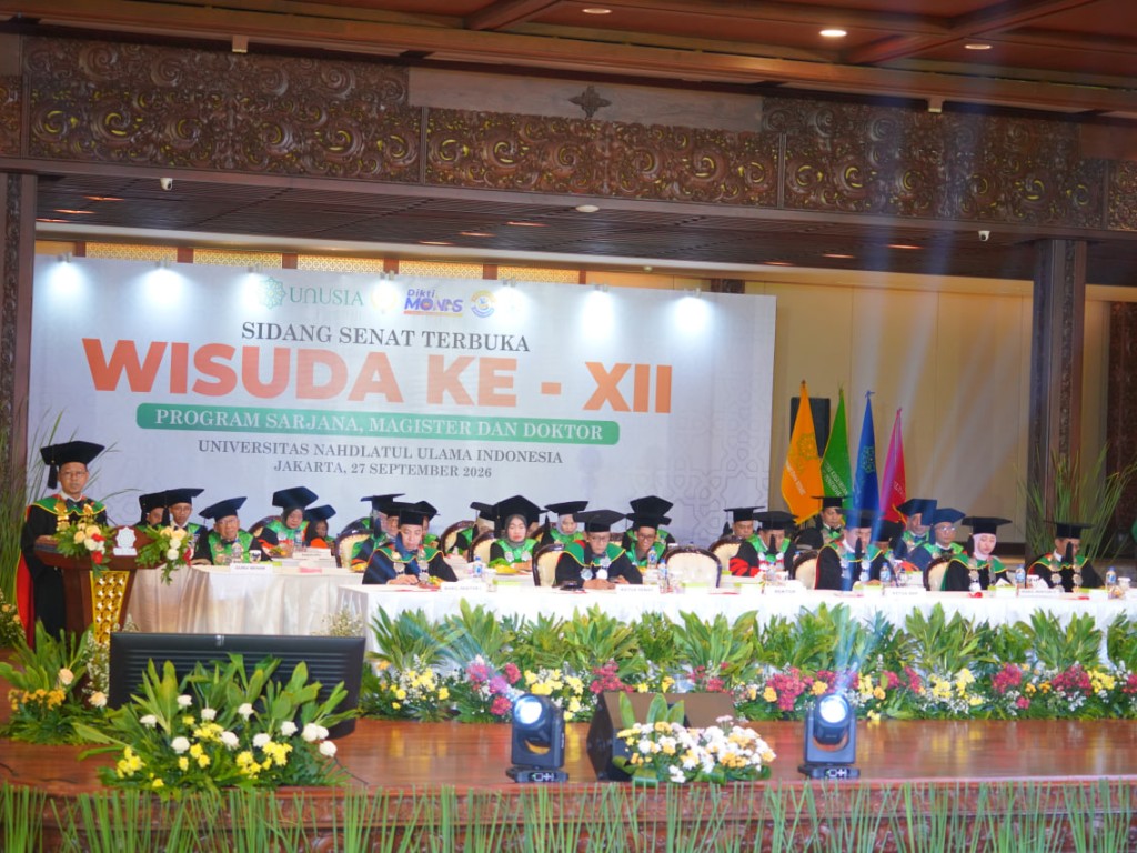 Wisuda XII Unusia, 404 Lulusan Melangkah Menuju Dunia Kerja dan Pengabdian