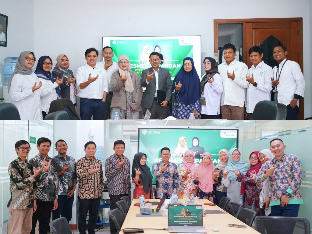 Program Studi Ekonomi Syariah Unusia Jalani Asesmen Lapangan LAMEMBA
